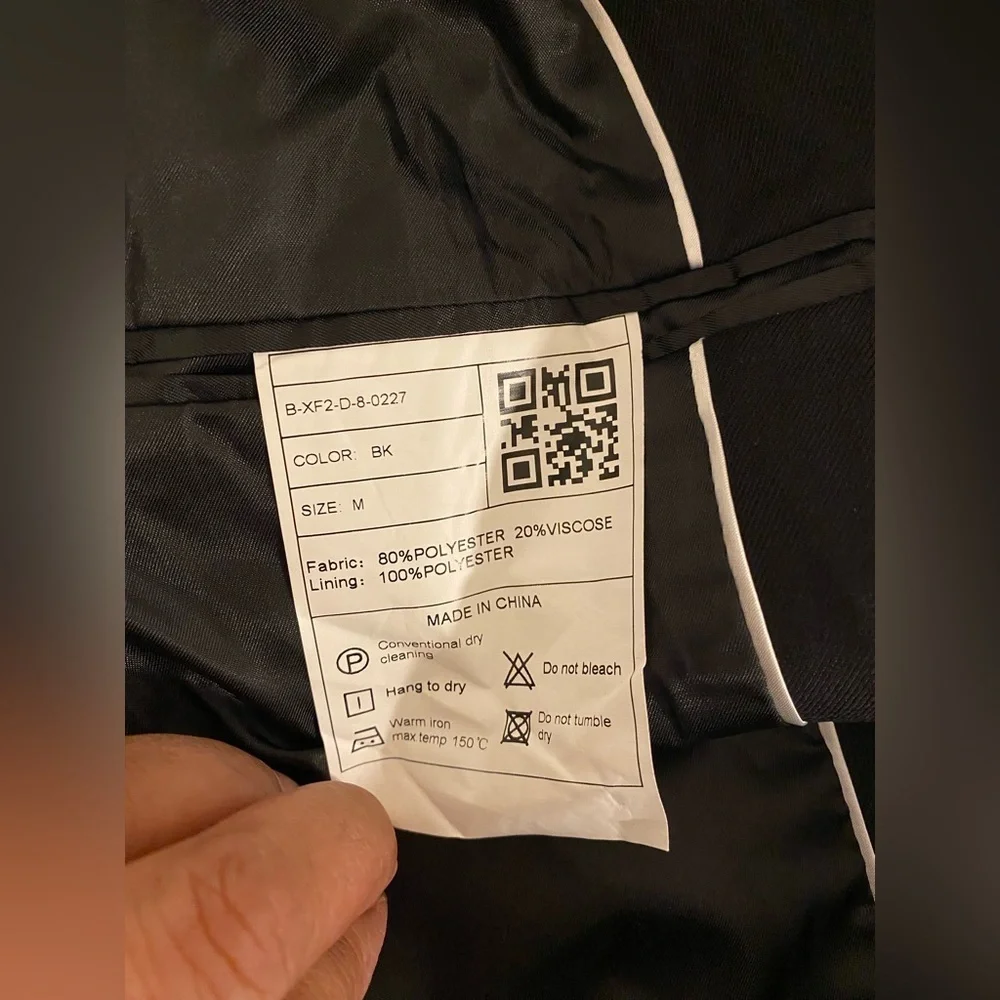 Classic Black Men's Suit